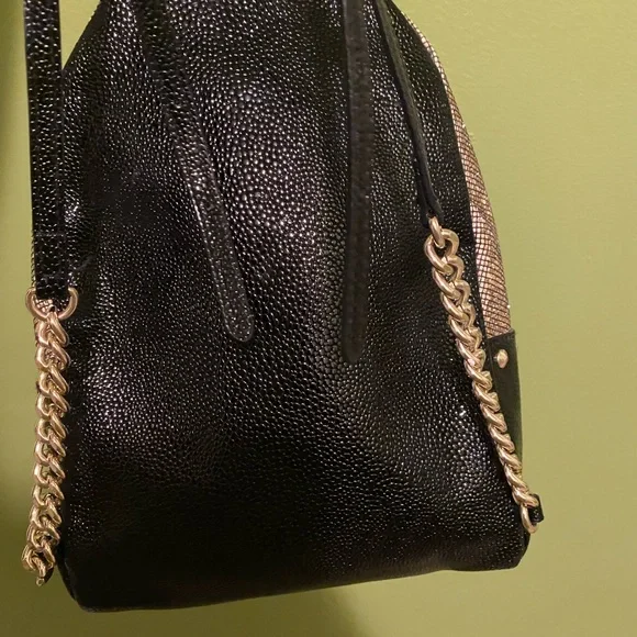 Victoria's Secret Sparkle Small City Backpack Gold - Picture 2 of 5